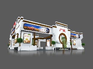 揚(yáng)州絲路美食廣陵展區(qū)